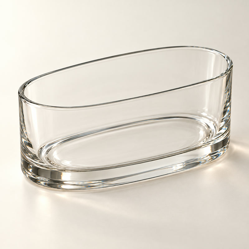 Oval Candle Vessel · 2