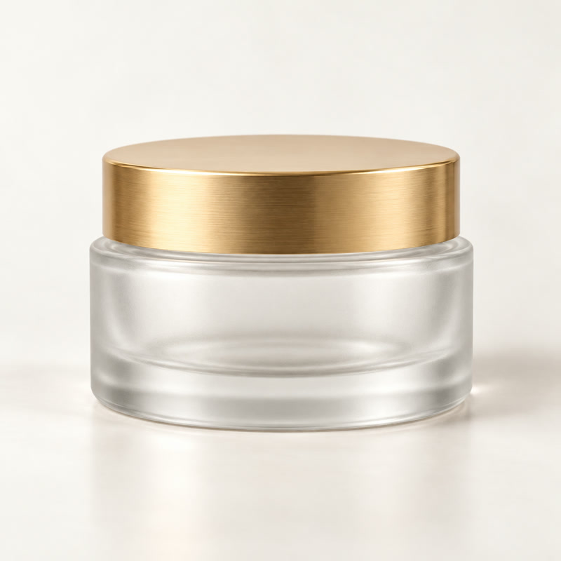 Thick-Wall Cream Jar · 2