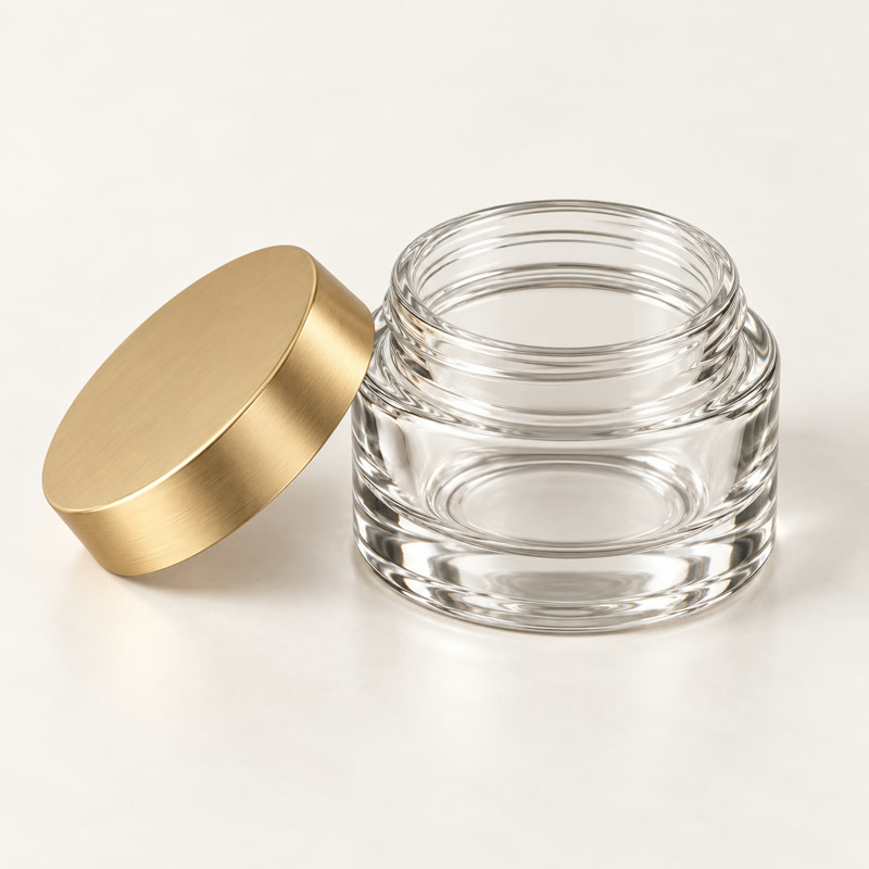 Thick-Wall Cream Jar view 3