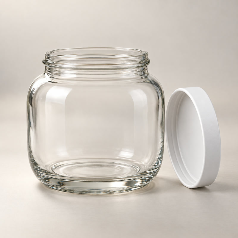 Glass Yogurt Jar · 2