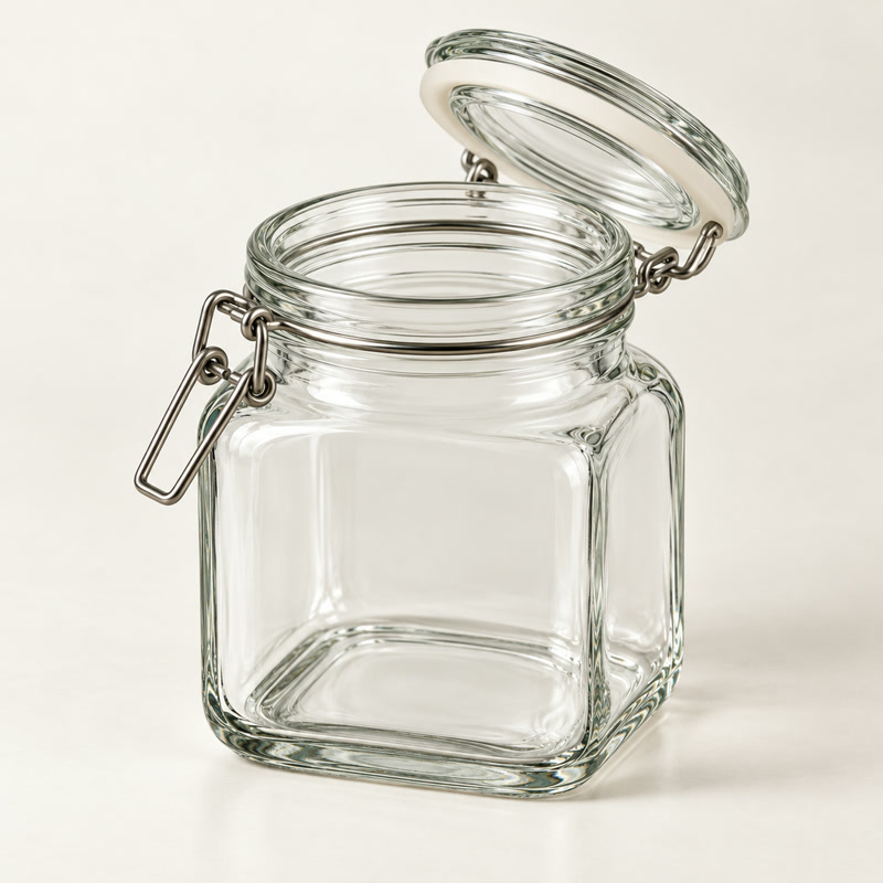 Clip-Top Storage Jar · 2