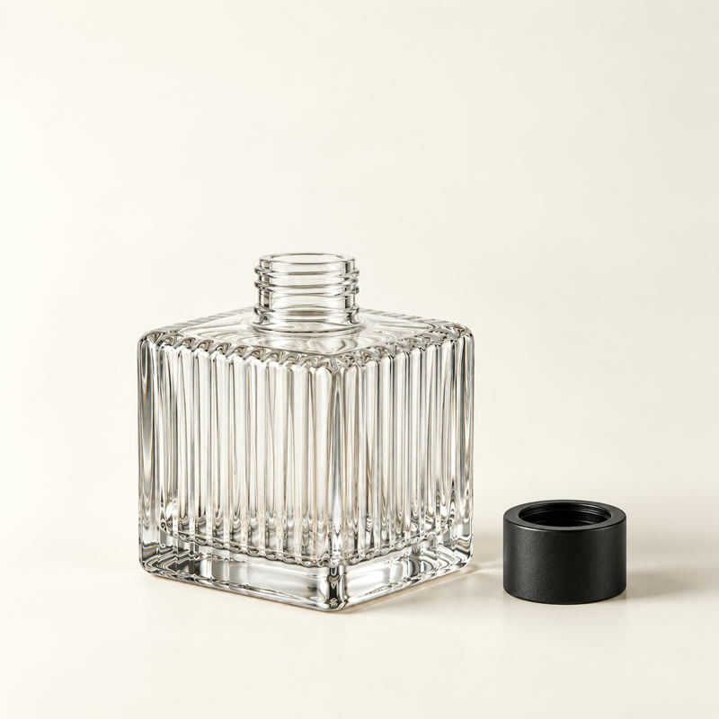 Ribbed Cube Diffuser Bottle · 2
