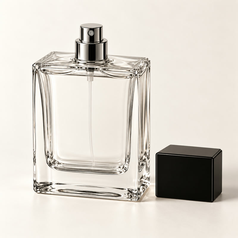 Classic Rectangle Perfume Bottle view 3